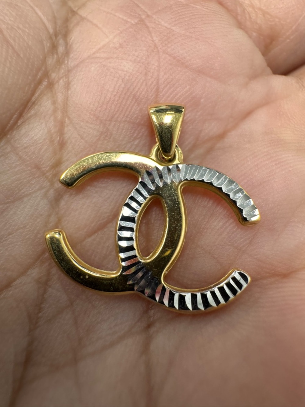 18K Real Gold Pendant